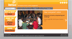 Desktop Screenshot of ketso.com